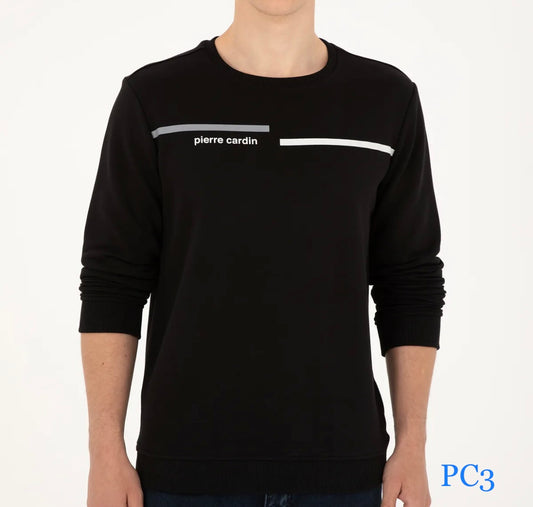 Pierre Cardin - Simple - Black - Regular Fit Sweatshirt