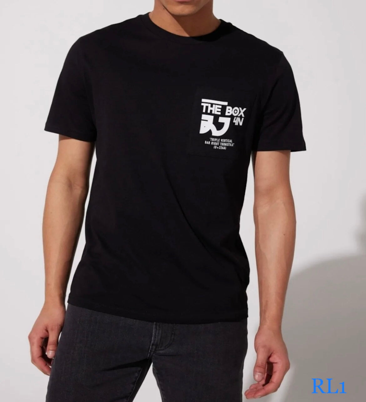 Riders by Lee - Simple Design - Black - Regular Fit T-Shirt