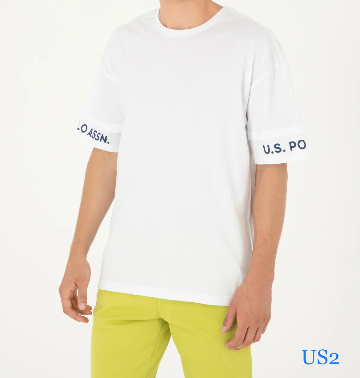 U.S.P.A - Oversize - White T-Shirt