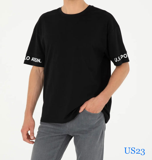 U.S.P.A - Oversize - Black T-Shirt