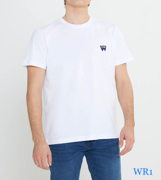 Wrangler Lee - Simple - White - Regular Fit T-Shirt